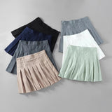 Women Skirt Summer College Style Skirt Women Pleated Skirt