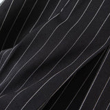 Women Skirt Retro College Style Striped Skirt Ins