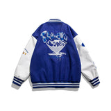 Varsity Jacket Vintage Spring Embroidery Baseball Uniform
