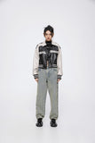 Unisex Jacket Autumn Couple Contrast Color Jacket Women's Clothing