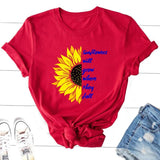 Ukraine Sunflower T-shirt Vintage Ukrainian Lovers Print
