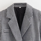 Women Skirt Autumn Suit Fashion Short Houndstooth