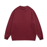 Men Hoodie Print round Neck Loose Sweatshirt Boys Loose Long Sleeve Casual