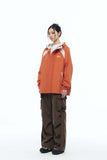 Unisex Jacket Autumn Stitching Hooded Jacket