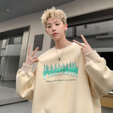 Men Hoodie Sweater Men's Spring and Autumn Fashion Brand Long Sleeve T-shirt Loose