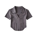 Women T-Shirt Spring and Autumn Long Sleeve Base Knitting T-shirt Top