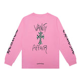 Chh Chrome Heart Long Sleeve Shirt Unisex Fashion Loose Long Sleeve Shirt