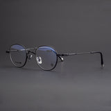 CHH Chrome Hearts Glasses Fashion Exquisite Pure Titanium Ultra Light Round Frame