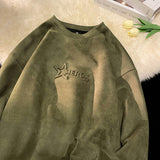 Men Hoodie Suede Sweater Men's High-Grade Bottoming Shirt Hooded Lazy