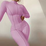 Women Jumpsuit Women's Fashion High Waist Casual Sports Jumpsuit