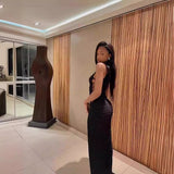 Women Dresses Women's Spring Fashion Slim Sleeveless Dress