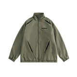 Unisex Jacket Fall Split Zipper Shell Jacket