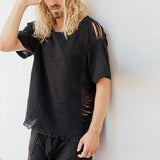 Men T Shirt Summer Men's Fashion Casual Loose T-shirt