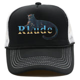 Rhude Hat Mesh Cap Animal Print Mesh Baseball Cap