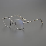 CHH Chrome Hearts Glasses Versatile Titanium Frame Ultra Light Box Frame Glasses Frame