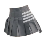 Women Skirt High Waist Pleated Skirt Skirt