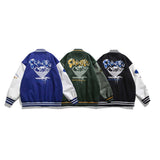 Unisex Jacket Autumn Embroidery Baseball Uniform Jacket Women's Clothing