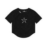 Women T-shirt Short T-shirt Women's Summer Casual round Neck