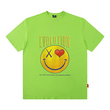 Men T Shirt T-shirt Street Vintage Portrait Short Sleeve Men and Women