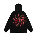 Men Hoodie Creative Rotational XINGX Printed Hoodie Male