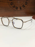 CHH Chrome Hearts Glasses Exquisite Fashion Double Beam Large Frame Ultra Light Glasses Frame