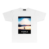 Purple Brand T Shirt Short Sleeve T-shirt Blouse