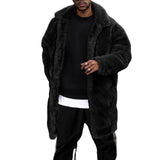 Men Jack Autumn and Winter Loose Plush Warm Men's Coat