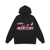 Men Hoodie Letter Printed Hoodie Men's Loose Long Sleeve Spring and Autumn Leisure