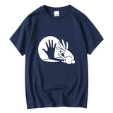 XIN YI Men's High Quality T-shirt  Cotton Funny