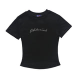 Women T-shirt Short-Sleeved T-shirt Girls' round Neck Summer Casual