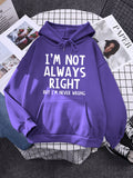 Women's Hoodie Cool Interesting Letters Printed Tops