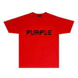 Purple Brand T Shirt Short Sleeve T-shirt Blouse