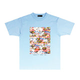 Purple Brand T Shirt Short Sleeve T-shirt Blouse