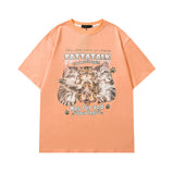 Men T Shirt Short-Sleeved T-shirt Men and Women Couple