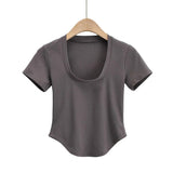 Women T-Shirt Short-Sleeved T-shirt Women's Top T-shirt
