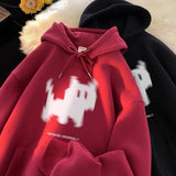 Men Hoodie Hooded Sweater Men's Autumn Retro Loose Student Casual Hoodie