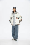 Unisex Jacket Autumn Ethnic Style Splicing Coat Women's Clothing