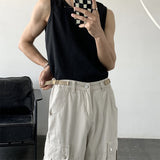 Men Sweatpants Overalls Men's Summer Casual Pants Fashion Brand Wide Leg Straight