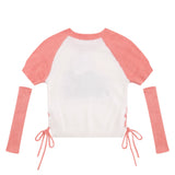 Women Sweater Women's round-Neck Short Autumn Sweater