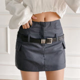 Women Skirt Design Pocket Skirt Sexy Skirt