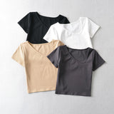 Women T-Shirt Short-Sleeved T-shirt Women's Summer Top