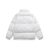 Unisex Jacket Winter Pleated Casual Bread Coat