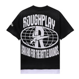 Rough play hot diamond direct spray printing pure cotton t-shirt