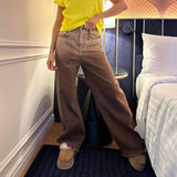 Women Cargo Pants Jeans Women's Street Style Loose