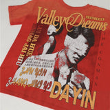 Vale forever t-shirt men's direct injection american hip hop printing g pure cotton