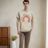 Men's T-shirt Short-Sleeved T-shirt Men's and Women's Loose