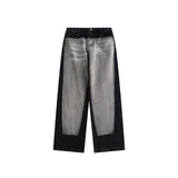 Unisex Jeans Men's and Women's Loose Straight Wide-Leg Pants