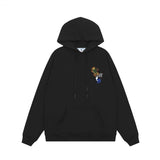 Off OW White Hoodie Maple leaves
