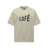American street retro duaa pure cotton t-shirt g direct injection printing