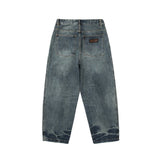 Unisex Jeans Vintage Straight Jeans for Boys